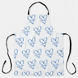 Heartfelt Hanukkah Schürze