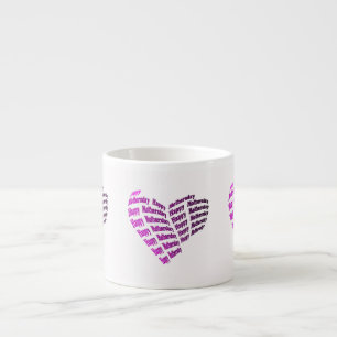 Heartfelt Heartfelt Wünsche Espressotasse