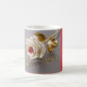 ''Heartfelt 'I Miss You' Tasse! Ideal für Lovebird Kaffeetasse (Mittel)