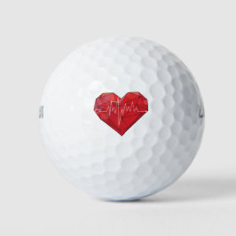 Heartfelt Liebe Golf Ball: Das Symbol der Leidensc Golfball