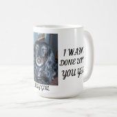 Heartfelt Memorial Fur Baby One Foto and Name Kaffeetasse (VorderseiteRechts)