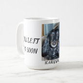 Heartfelt Memorial Fur Baby One Foto and Name Kaffeetasse (Vorderseite Links)