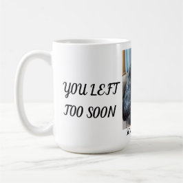 Heartfelt Memorial Fur Baby One Foto and Name Kaffeetasse