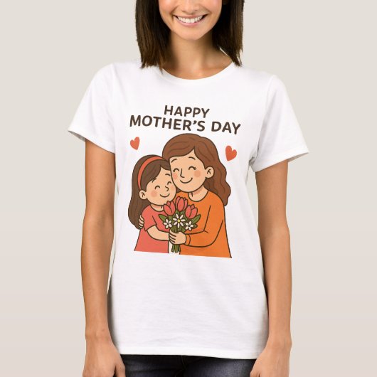 Heartfelt Mother's Day Gift 2025 – Celebrate Mom T-Shirt (Vorderseite)