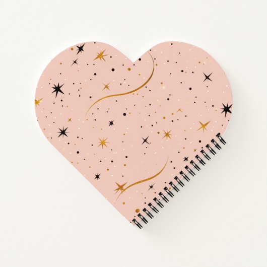 Heartfelt Notes - Heart Shaped Notebook Notizblock (Rückseite)