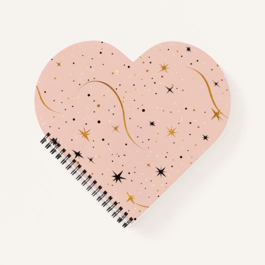 Heartfelt Notes - Heart Shaped Notebook Notizblock (Vorderseite)