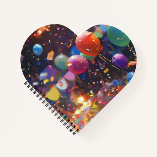 Heartfelt Notes - Heart Shaped Notebook Notizblock (Vorderseite)