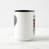 Heartfelt Pet Memorial Photo – Loving Remembrance Tasse (Zentrum)