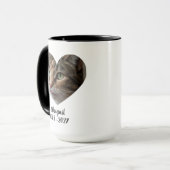 Heartfelt Pet Memorial Photo – Loving Remembrance Tasse (Vorderseite Links)