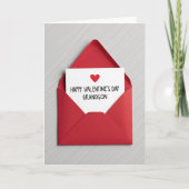 Heartfelt Red Envelope Card Karte (Vorderseite)