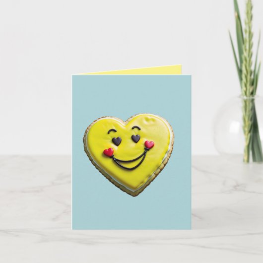 Heartfelt Smile Card Karte (Vorderseite)