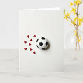 Heartfelt Soccer Card Karte (Gelbe Blume)