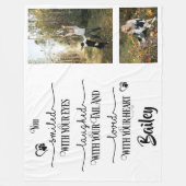 Heartfelt Tribut Fleecedecke (Vorderseite)