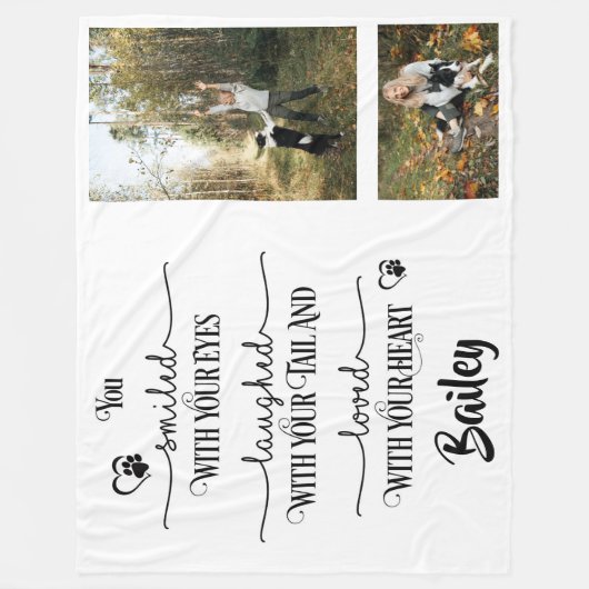 Heartfelt Tribut Fleecedecke (Vorderseite)