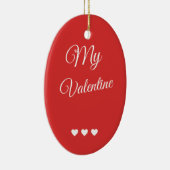 Heartfelt Valentine Keramik Ornament (Rechts)