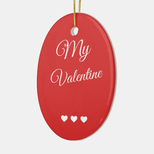 Heartfelt Valentine Keramik Ornament (Links)