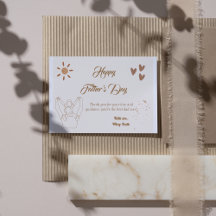 Heartfelt Vatertagskarte - Personalisierter Gnade