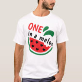 Heartfelt Watermelon ONE in Melon T-Shirt (Vorderseite)