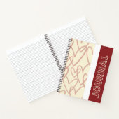 Heartflow Journal – Romantisches minimalistisches Notizblock (Innenseite)