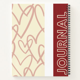 Heartflow Journal – Romantisches minimalistisches Notizblock