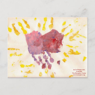 "HeartGlow" von Raegan Aria Postkarte