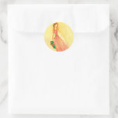 Hearth Fairy Round Stickers (Tasche)