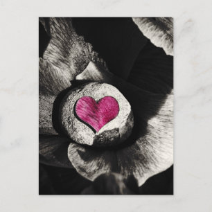 Hearth of Stone & Peony Blume Postkarte