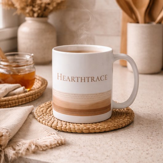Hearth Stitch Lines Classic Mug, 11 oz Kaffeetasse