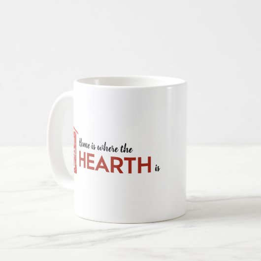 HEARTH-Tasse Kaffeetasse (Vorderseite Links)