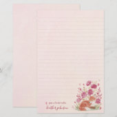 Hearthlight Notes A Little Love Romantic Winter Briefpapier (Vorne/Hinten)