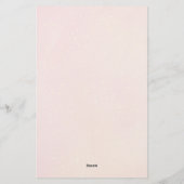 Hearthlight Notes A Little Love Romantic Winter Briefpapier (Rückseite)