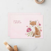 Hearthlight Notes A Little Love Romantic Winter Mitteilungskarte (Vorderseite/Rückseite Beispiel)