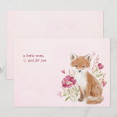 Hearthlight Notes A Little Love Romantic Winter Mitteilungskarte (Vorne/Hinten)