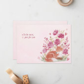 Hearthlight Notes A Little Love Romantic Winter Mitteilungskarte (Vorderseite/Rückseite Beispiel)