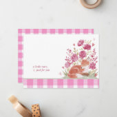 Hearthlight Notes A Little Love Romantic Winter Mitteilungskarte (Vorderseite/Rückseite Beispiel)