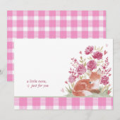 Hearthlight Notes A Little Love Romantic Winter Mitteilungskarte (Vorne/Hinten)