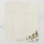 Hearthlight Notes Meadow & Mane Notes Briefpapier (Vorne/Hinten)