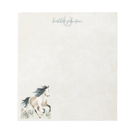 Hearthlight Notes Meadow & Mane Notes Notizblock (Vorderseite)