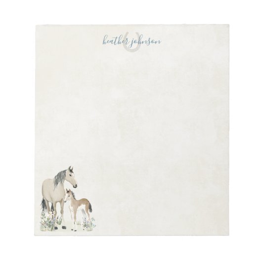 Hearthlight Notes Meadow & Mane Notes Notizblock (Vorderseite)