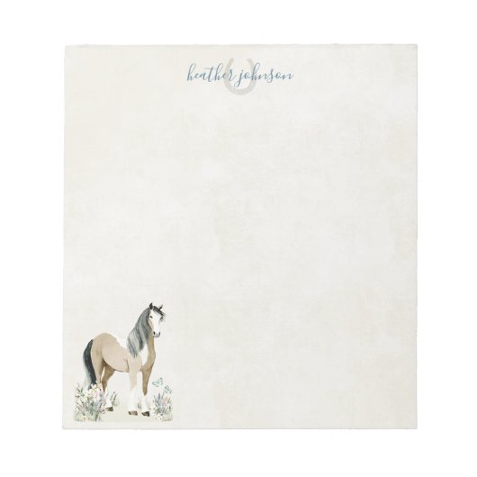 Hearthlight Notes Meadow & Mane Notes Notizblock (Vorderseite)