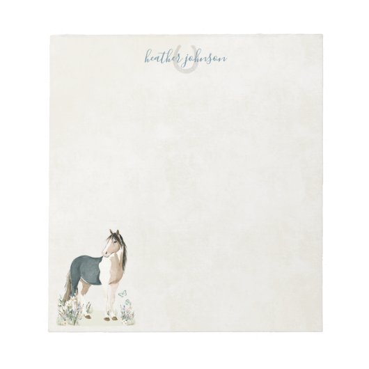 Hearthlight Notes Meadow & Mane Notes Notizblock (Vorderseite)