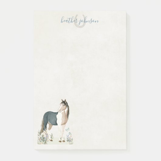 Hearthlight Notes Meadow & Mane Notes Post-it Klebezettel (Vorderseite)