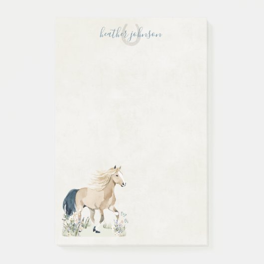Hearthlight Notes Meadow & Mane Notes Post-it Klebezettel (Vorderseite)