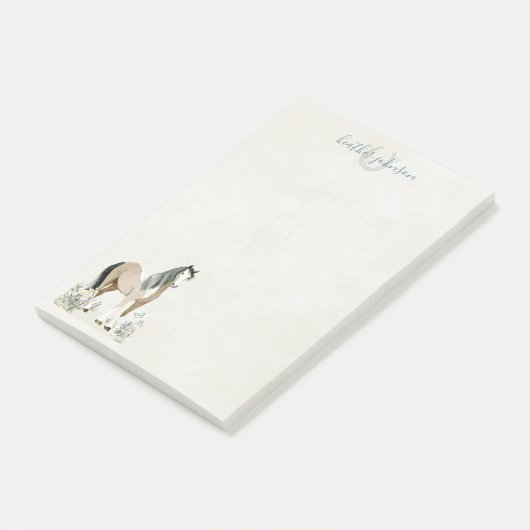 Hearthlight Notes Meadow & Mane Notes Post-it Klebezettel (angewinkelt)