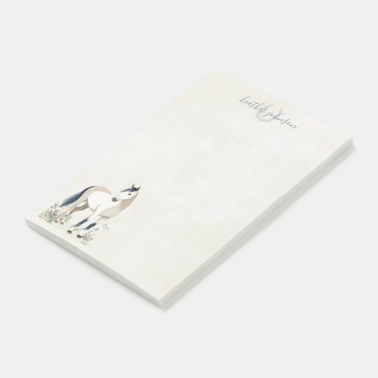 Hearthlight Notes Meadow & Mane Post-it Notes Klebezettel (angewinkelt)