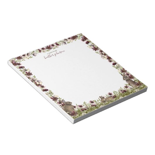 Hearthlight Notes Spring Meadow Bunny Notepad Notizblock (angewinkelt)