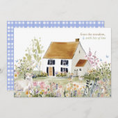 Hearthlight Notes Spring Soft Meadow Garden Mitteilungskarte (Vorne/Hinten)