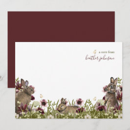 Hearthlight Notes Spring Soft Meadow Wildflower Mitteilungskarte