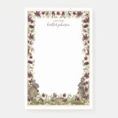 Hearthlight Notes Spring Soft Meadow Wildflower Post-it Klebezettel (Vorderseite)