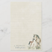 Hearthlight Notes Wiese & Mane Notes Briefpapier (Vorderseite)